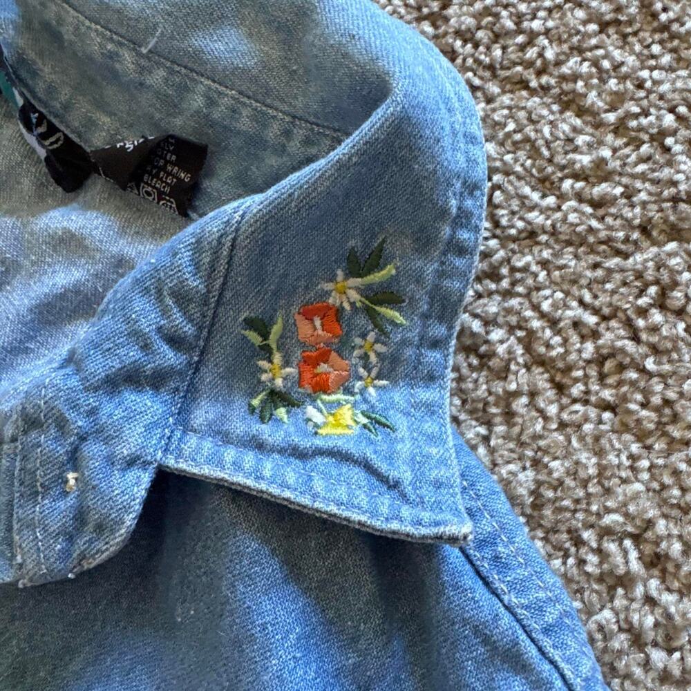 Whistles blue denim vest with - Picture 4 of 5